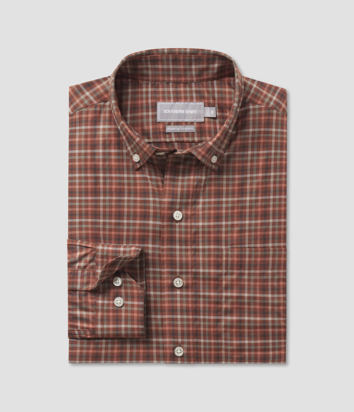 Southern Shirt Samford Check Long Sleeve Button Down Shirt