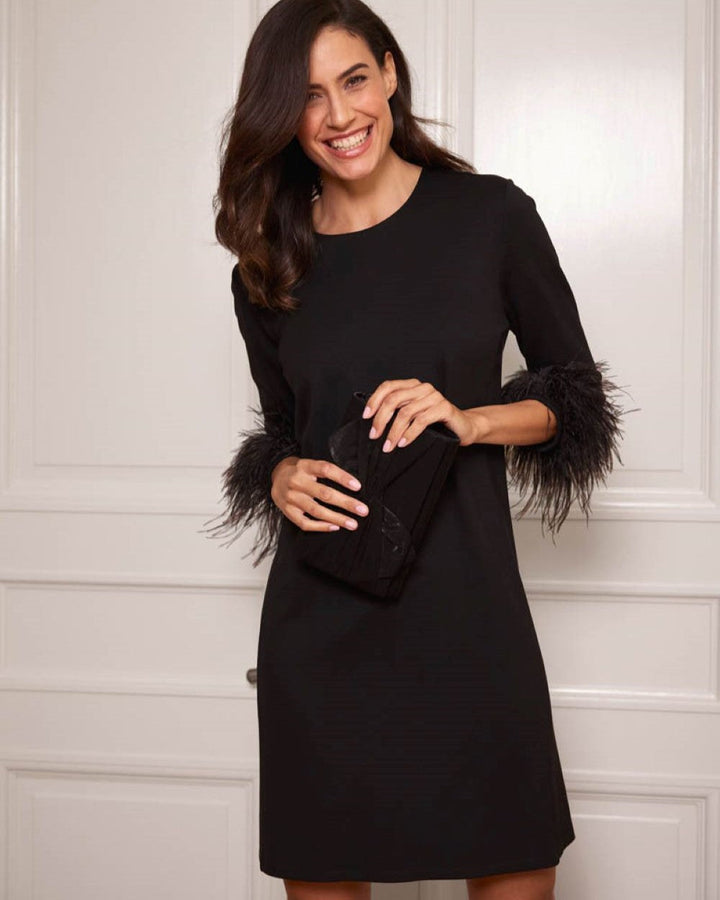 Jude Connally Franca Dress- Black