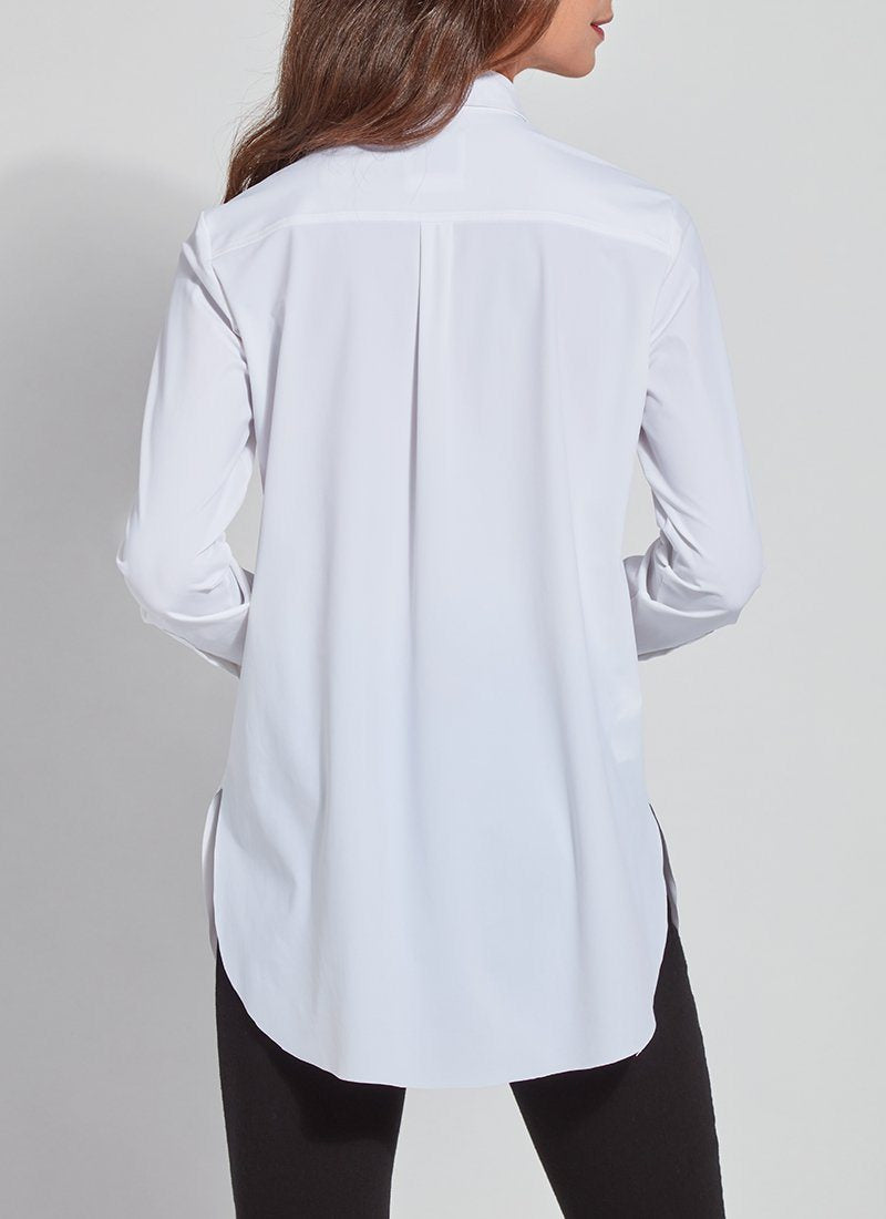 Lysse Schiffer Button Down Blouse - White