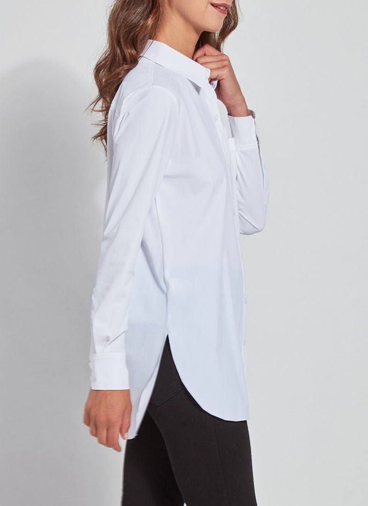 Lysse Schiffer Button Down Blouse - White