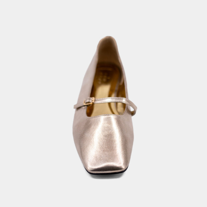 Shushop Adele Ballet Flat- Golden