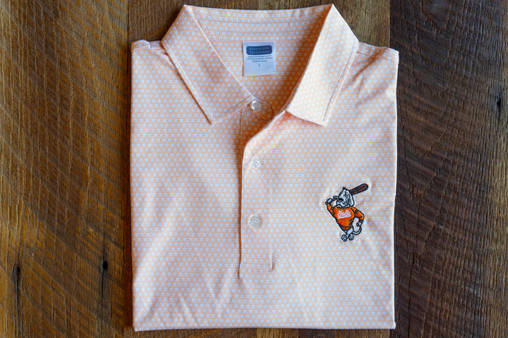 Volunteer Traditions Baseball Smokey All T Polo- White