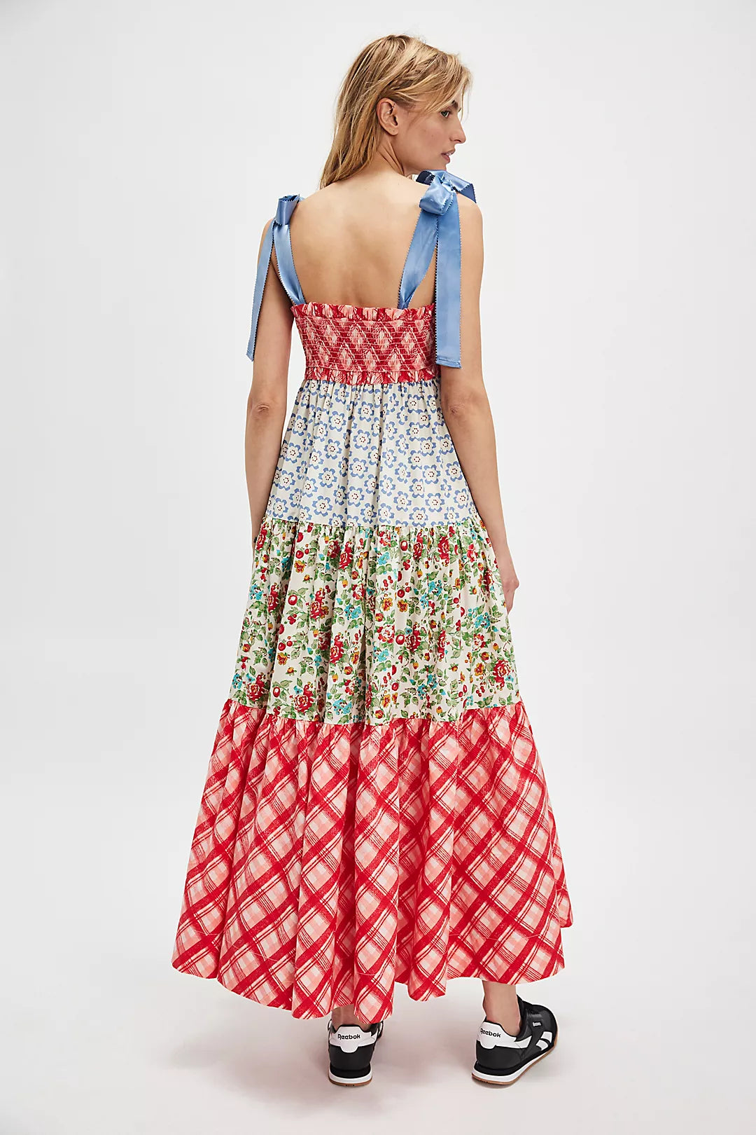 Free People Bluebell Maxi Dress - Cherry Combo