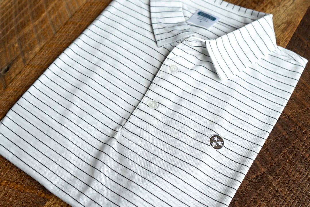 Volunteer Traditions - Tristar Wide Stripe Polo