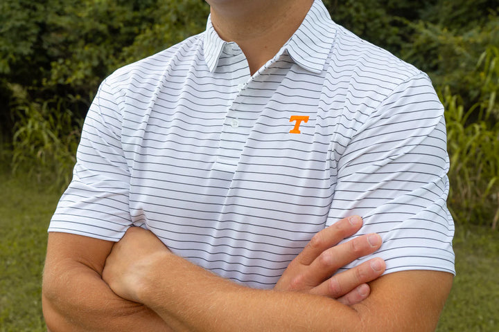 Volunteer Traditions - Power T Stripe Polo