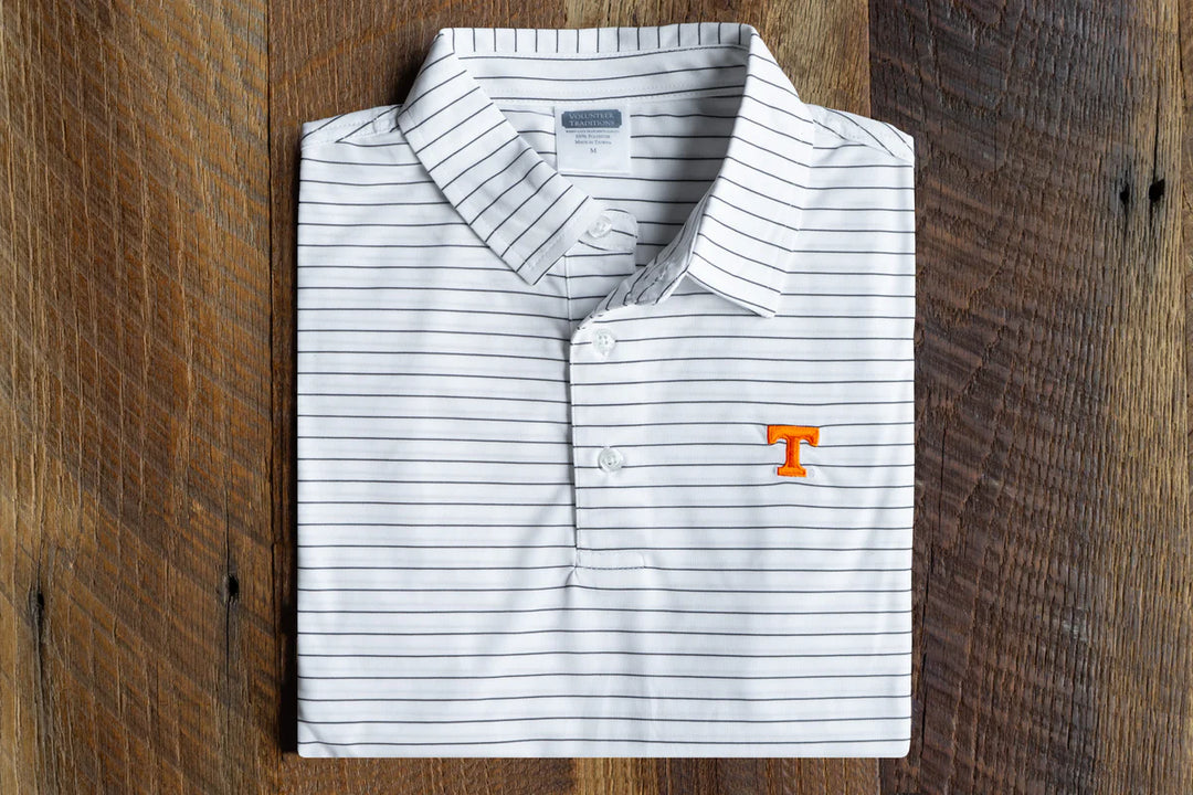 Volunteer Traditions - Power T Stripe Polo