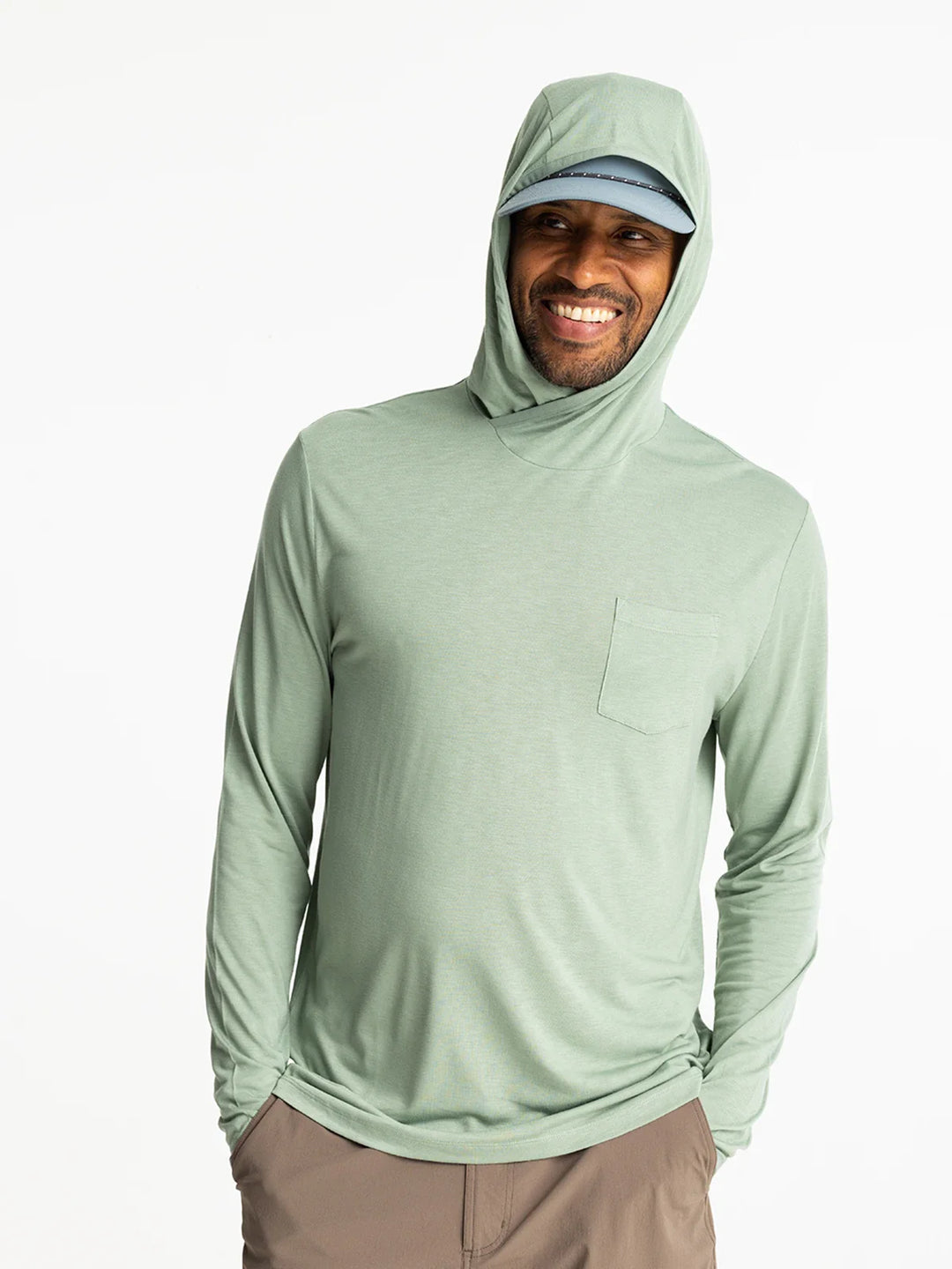 Free Fly Men's Bamboo Lightweight Hoodie